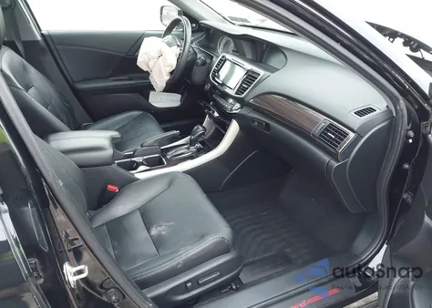 2017 Honda Accord Ex-L V6 из США, поврежденный, VIN 1HGCR3F89HA014794